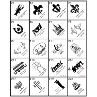 Custom Printed White Handkerchiefs (Dozen) (200 by 200)